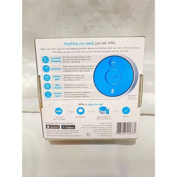 Kenmore Alfie Voice Controlled Intelligent Shopping Device For Your Home - Picture 3 of 8